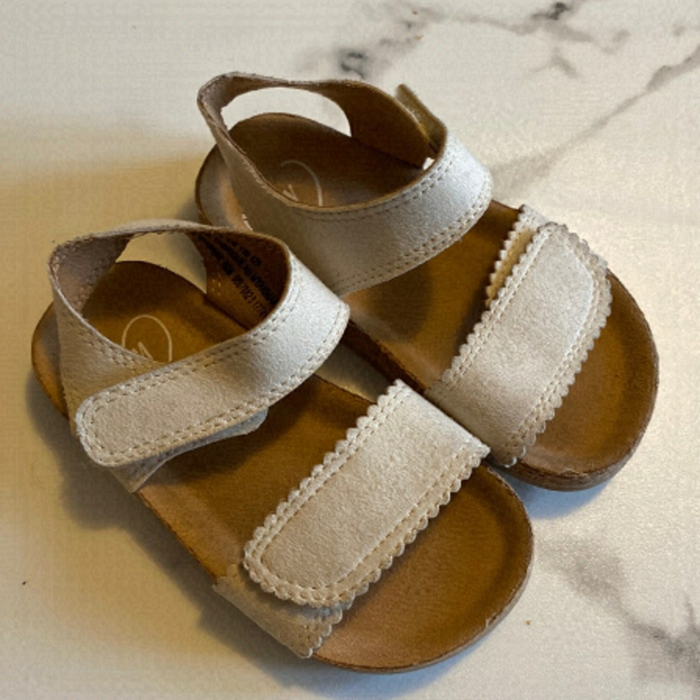 H&m Toddler Velcro Faux Suede Sandals